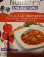 Mängden socker i Riz au poulet façon paëlla