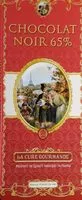 Mängden socker i Chocolat noirs 65%