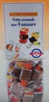 Mängden socker i Petits caramels aux 4 saveurs