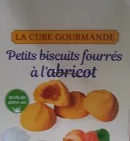 Mängden socker i Petits biscuits fourrés à l'abricots