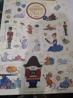 Mängden socker i Calendrier de l'avent