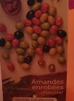 Mängden socker i Amandes enrobées chocolat