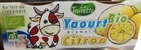 Mängden socker i Yaourt bio arome citron au lait entier LA TOURETTE