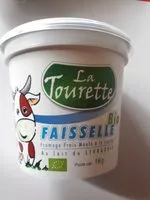 Mängden socker i La tourette, Faisselle nature bio, le pot de 1