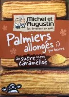 Mängden socker i Palmiers allongés