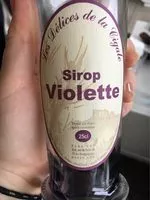 Mängden socker i Sirop violette