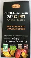 Mängden socker i Chocolat cru 75% EL inti
