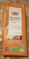 Mängden socker i Chocolat au lait vegetal coco et lucyma sans sucre ajouté