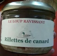 Mängden socker i Rillettes de canard