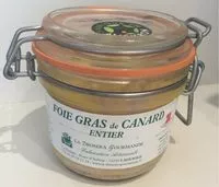 Mängden socker i Foie Gras de Canard Entier