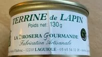 Mängden socker i Terrine de Lapin