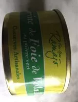 Mängden socker i Terrine de foie de volaille