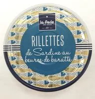 Mängden socker i Rillettes de sardine au beurre de baratte