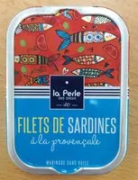 Mängden socker i Filets de sardine à la Provençale (sans huile)