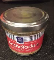 Mängden socker i Verrine d'anchoïade aux tomates rôties