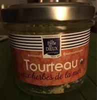 Mängden socker i Tourteau aux herbes de la mer