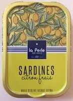 Mängden socker i Sardines citron frais