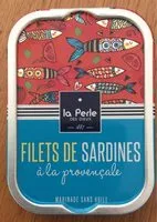 Mängden socker i Filets de sardines sans huile à la provençale