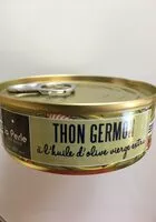 Mängden socker i Thon Germon à l'huile d'olive vierge extra
