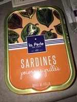 Mängden socker i Sardines à l'huile de colza et poivrons grillés