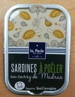 Mängden socker i Sardines à poêler au curry de Madras