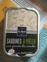 Mängden socker i Sardine À poêler
