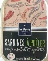 Mängden socker i Sardines a poêler au piment d'espelette
