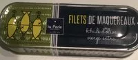 Mängden socker i Filets de Maquereaux à l'huile d'olive vierge extra