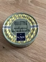 Mängden socker i Rillettes de sardines au beurre de baratte