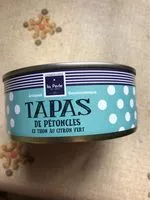 Mängden socker i Tapas de petoncles et thon zu citron vert