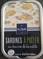 Mängden socker i Sardines à poêler