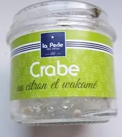 Mängden socker i Crabe au citron et wakame