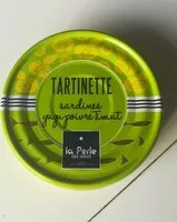 Mängden socker i Tartinette sardines yuzu poivre timut