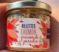 Mängden socker i Rillettes saumon graines de paradis