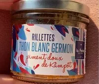 Mängden socker i Rillettes thon blanc germon