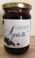Mängden socker i Confiture de myrtille