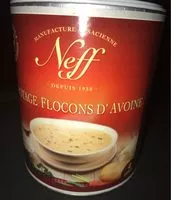 Mängden socker i Potage flocons d'avoine