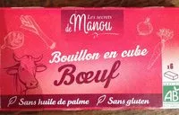Mängden socker i Bouillon en cube de boeuf