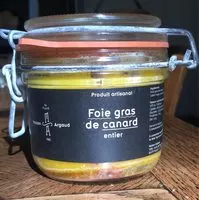 Mängden socker i Foie gras de canard
