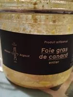 Mängden socker i Foie gras de canard entier