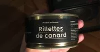 Mängden socker i Rillettes de canard