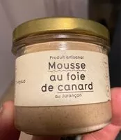 Mängden socker i Mousse au foie de canard