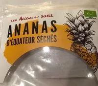 Mängden socker i Ananas d'Équateur séchés bio