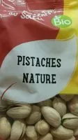 Mängden socker i Pistaches coques nature Bio 125g