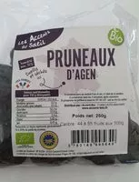 Mängden socker i Pruneaux d'Agen