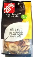 Mélange pacifique (Fruits secs) bio