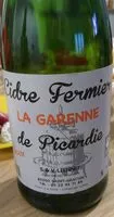 Mängden socker i Cidre Fermier de Picardie - La Garenne