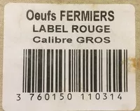 Mängden socker i Oeufs fermier