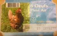 Mängden socker i Oeufs plein air