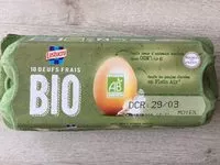 Mängden socker i Œufs bio gros